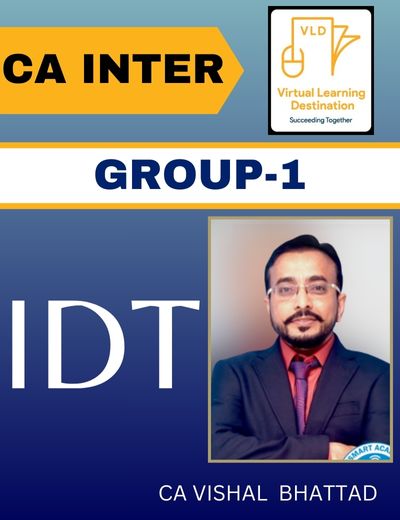 CA Inter NEW Scheme Paper 3 - Indirect Taxation CA Vishal Bhattad